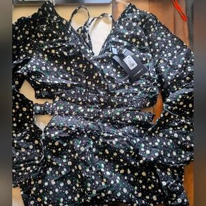 Fashion Nova Ditsy Daisy Mini Dress